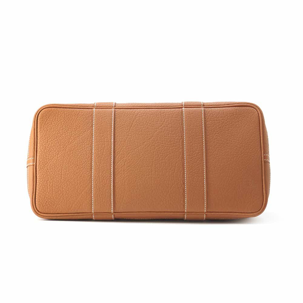 エルメス トートバッグ ガーデンパーティPM ゴールド/シルバー金具 ネゴンダ B刻印
