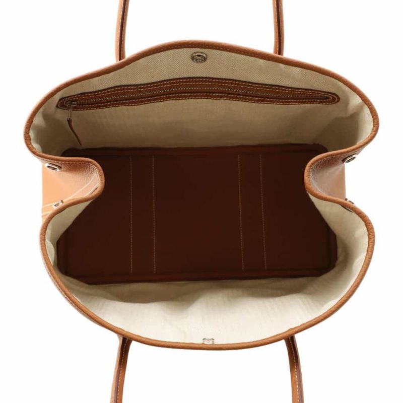 エルメス トートバッグ ガーデンパーティPM ゴールド/シルバー金具 ネゴンダ B刻印