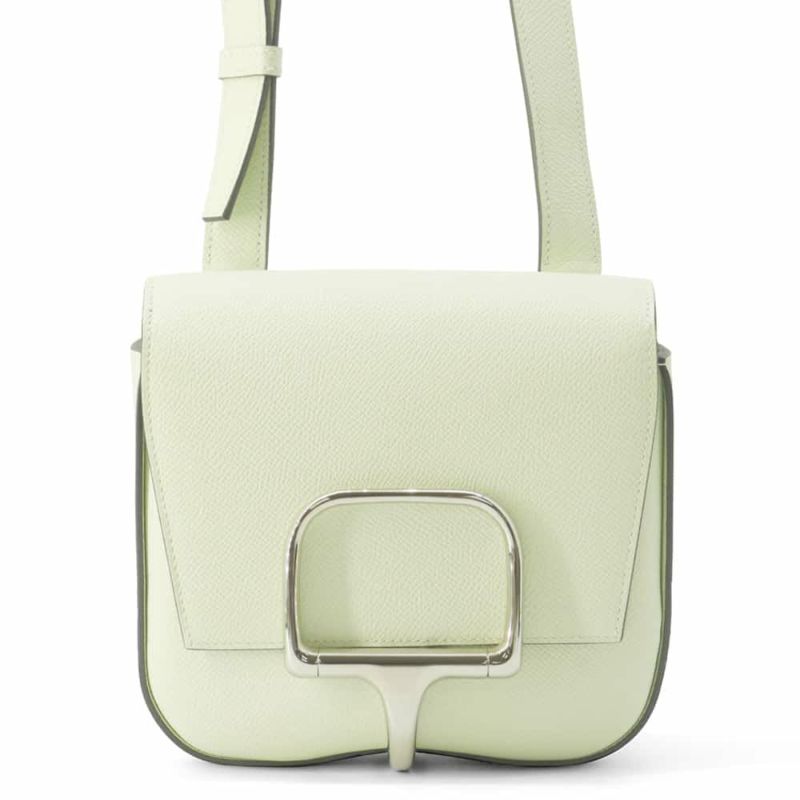 エルメス デッラ・カヴァッレリア ミニ ヴェールフィズ/シルバー金具 エプソン B刻印 HERMES バッグ