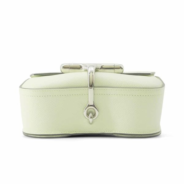 エルメス デッラ・カヴァッレリア ミニ ヴェールフィズ/シルバー金具 エプソン B刻印 HERMES バッグ