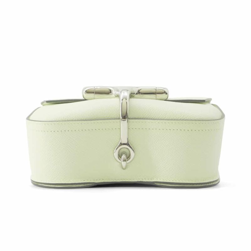 エルメス デッラ・カヴァッレリア ミニ ヴェールフィズ/シルバー金具 エプソン B刻印 HERMES バッグ