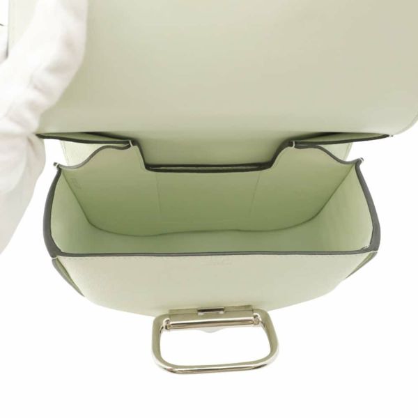 エルメス デッラ・カヴァッレリア ミニ ヴェールフィズ/シルバー金具 エプソン B刻印 HERMES バッグ