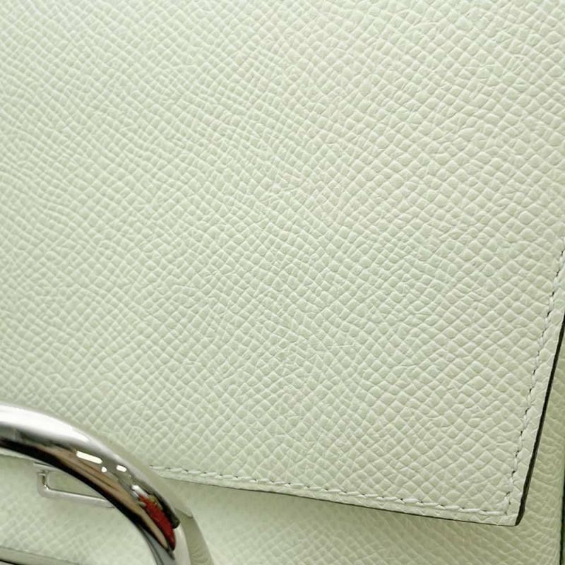 エルメス デッラ・カヴァッレリア ミニ ヴェールフィズ/シルバー金具 エプソン B刻印 HERMES バッグ