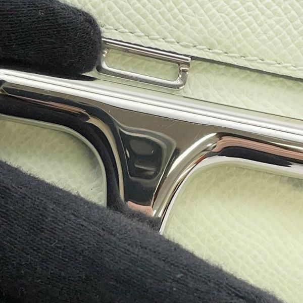 エルメス デッラ・カヴァッレリア ミニ ヴェールフィズ/シルバー金具 エプソン B刻印 HERMES バッグ