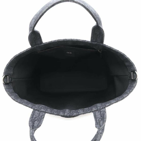 クリスチャン・ディオール トートバッグ オブリーク キャンバス 1WRSH178YJY Christian Dior 2wayショルダーバッグ 黒