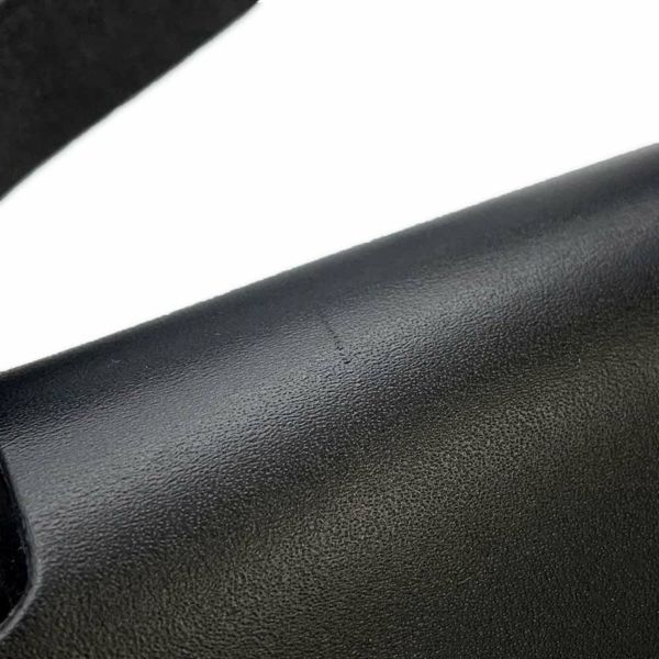 エルメス エールバッグジップPM ルトゥルネ レイユール・デキパージュ ブラック/エクリュ/シルバー金具 トワルアッシュ W刻印