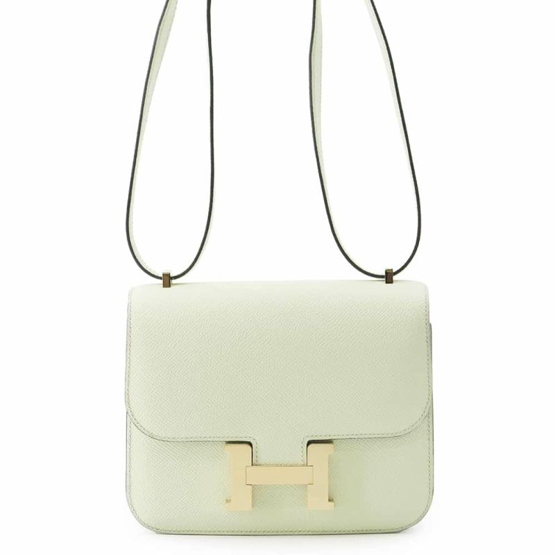 エルメス ミニ コンスタンス3 ミロワール ヴェールフィズ/シャンパンゴールド金具 エプソン B刻印