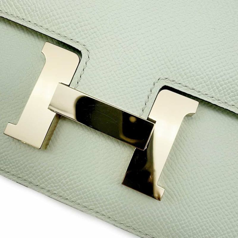 エルメス ミニ コンスタンス3 ミロワール ヴェールフィズ/シャンパンゴールド金具 エプソン B刻印