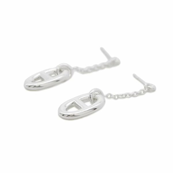 エルメス ピアス ファランドール シェーヌダンクルモチーフ SV925 シルバー Farandole HERMES ジュエリー