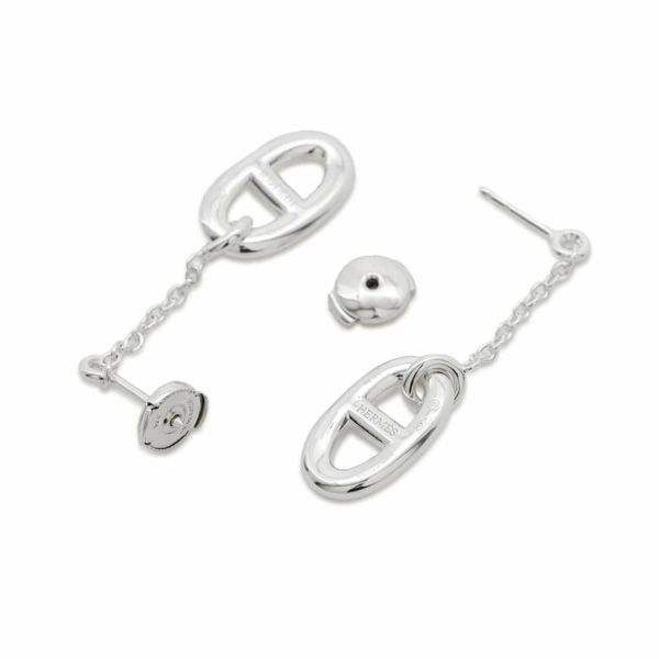 エルメス ピアス ファランドール シェーヌダンクルモチーフ SV925 シルバー Farandole HERMES ジュエリー