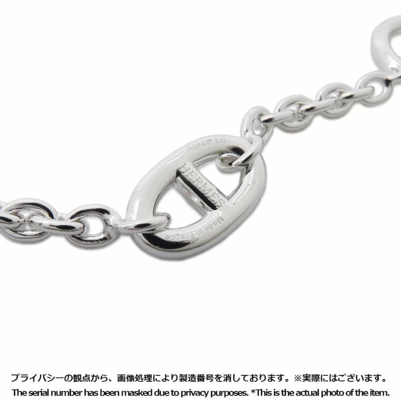 エルメス ブレスレット シェーヌダンクル ファランドール SV925シルバー サイズLG HERMES ジュエリー