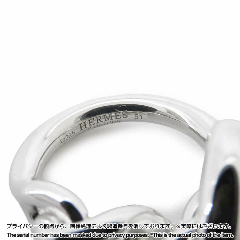 エルメス リング クロワゼット SV925シルバー リングサイズ51 HERMES ジュエリー 指輪