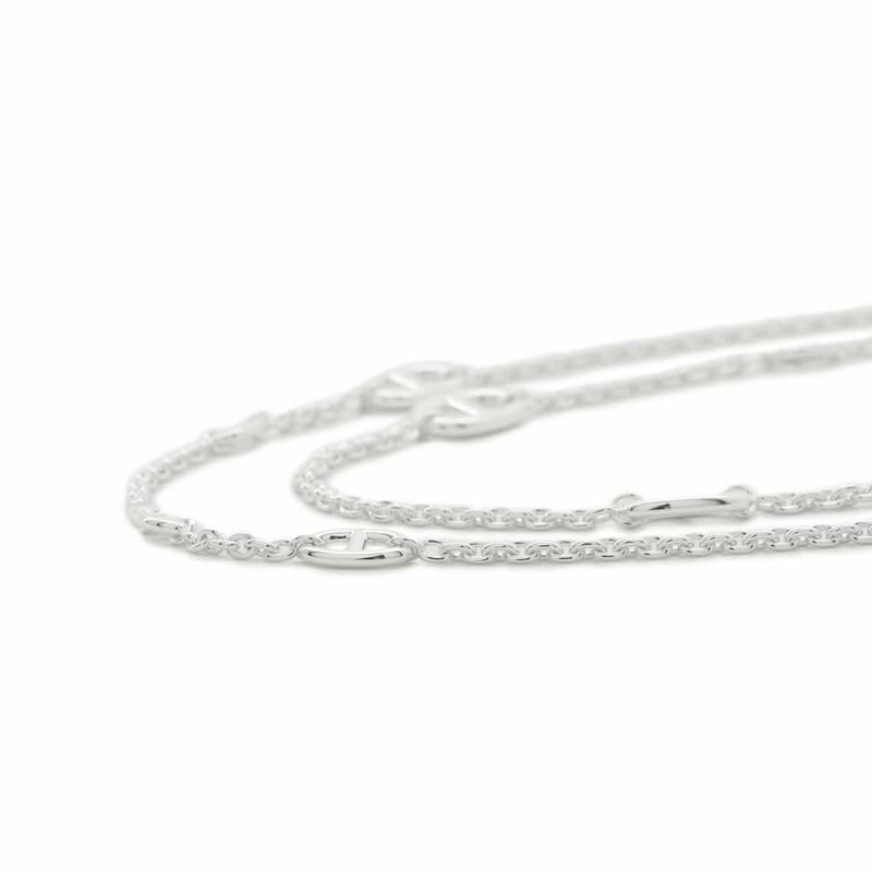 エルメス ネックレス シェーヌダンクル ファランドール 120 SV925シルバー HERMES ジュエリー