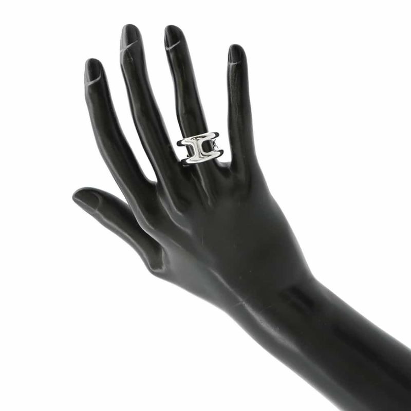 エルメス リング オスモズPM Osmose SV925シルバー リングサイズ50 HERMES ジュエリー 指輪