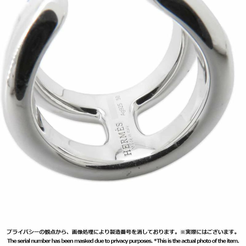 エルメス リング オスモズPM Osmose SV925シルバー リングサイズ50 HERMES ジュエリー 指輪