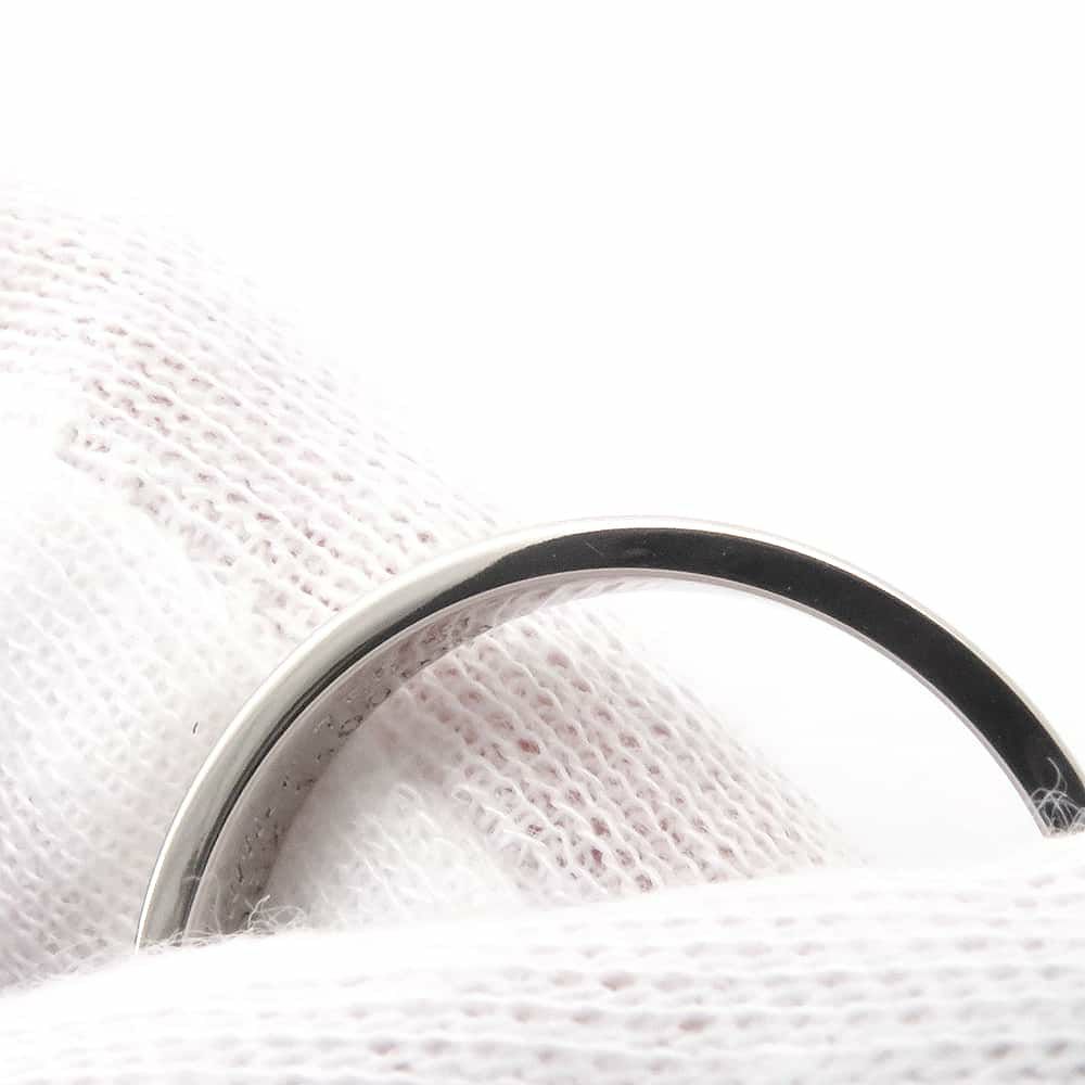 カルティエ リング ミニ ラブリング K18WGホワイトゴールド リングサイズ57 B4049657 Cartier ジュエリー