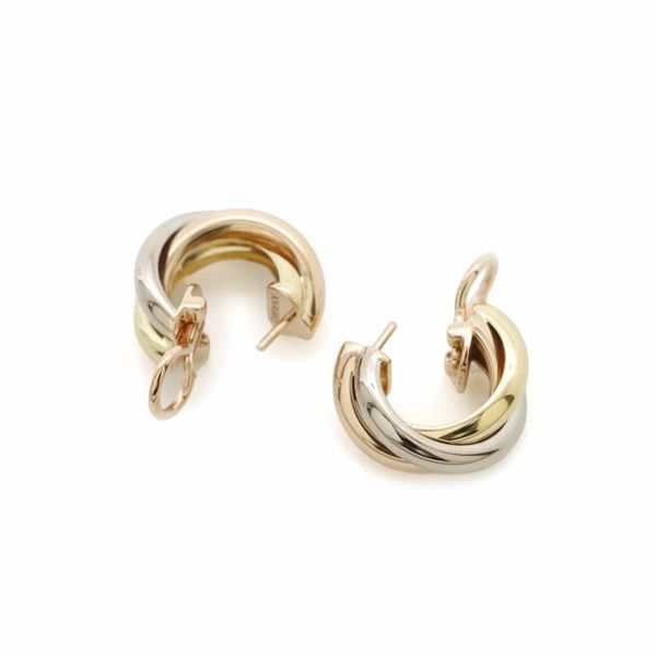 カルティエ ピアス トリニティ K18YG/K18PG/K18WG 80083231 Cartier イヤリング ジュエリー