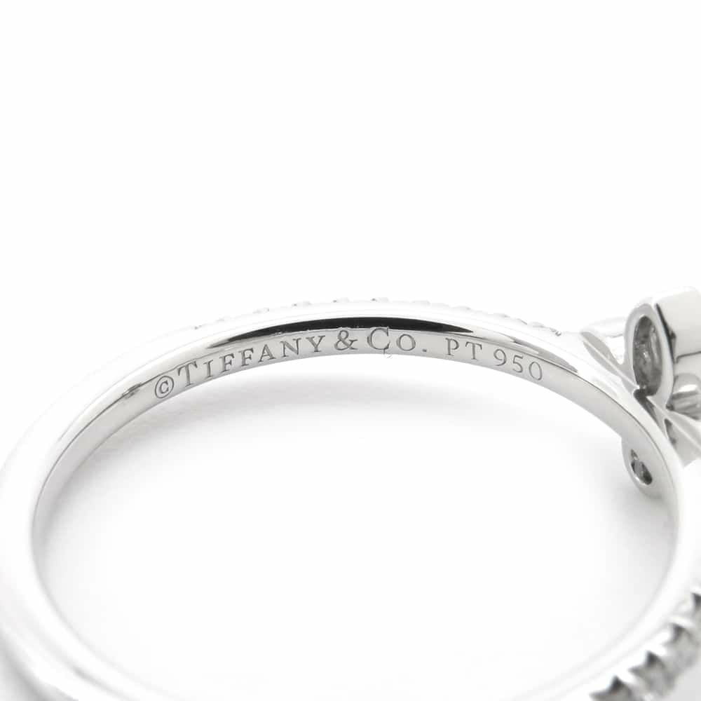 ティファニー リング フルールドリス ダイヤモンド Pt950プラチナ リングサイズ約11号 Tiffany&Co. 指輪 ジュエリー