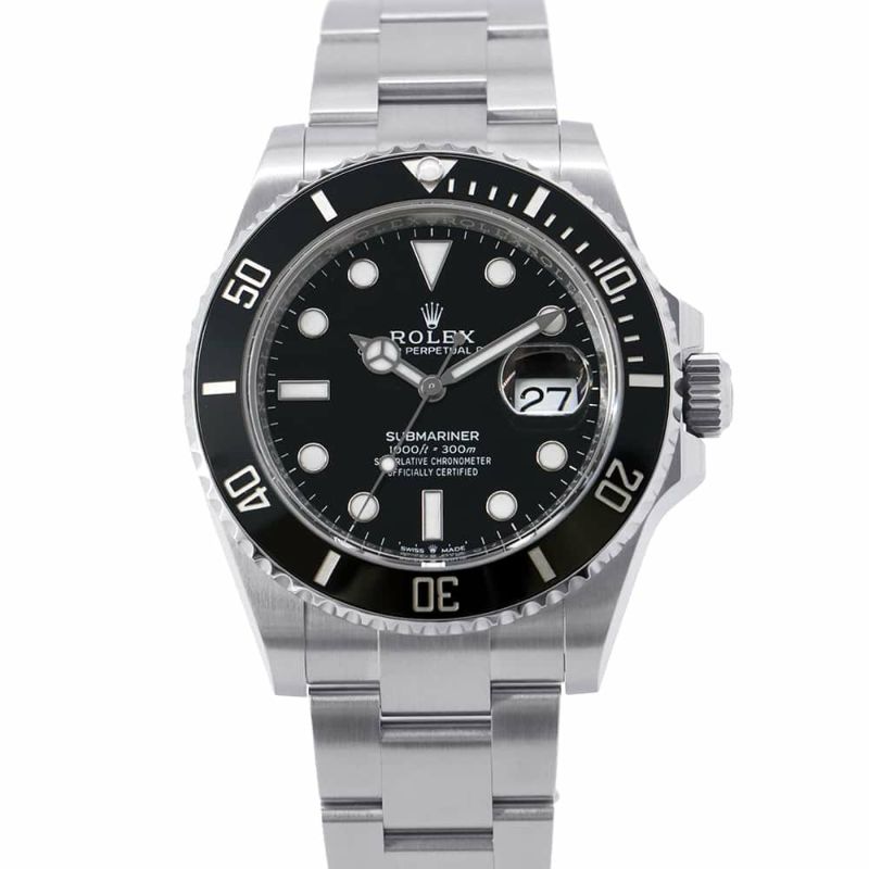 ロレックス サブマリーナ デイト ランダムシリアル ルーレット 126610LN ROLEX 腕時計 黒文字盤