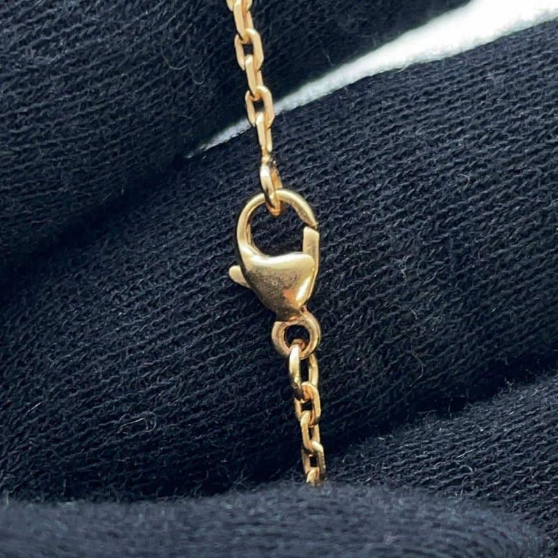 エルメス ネックレス ミニ・ポップアッシュ ホワイト/ピンクゴールド金具 HERMES アクセサリー