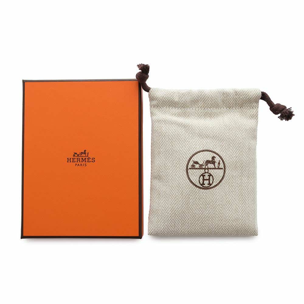 エルメス ネックレス ミニ・ポップアッシュ ホワイト/ピンクゴールド金具 HERMES アクセサリー