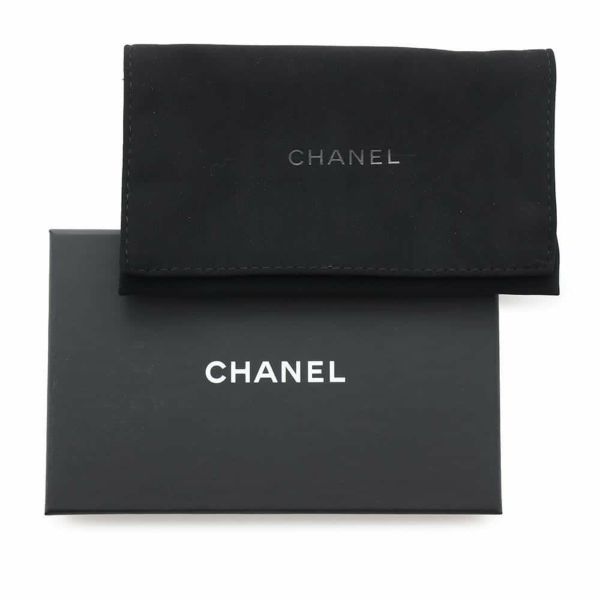 シャネル カードケース マトラッセ クラシックカードケース ココマーク キャビアスキン AP0214 CHANEL 名刺入れ 黒