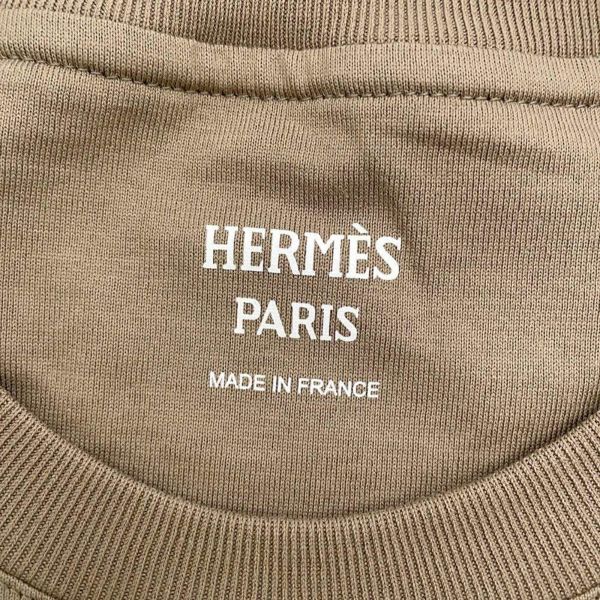 エルメス Ｔシャツ 刺繍入りポケット コットン レディースサイズ34 HERMES アパレル