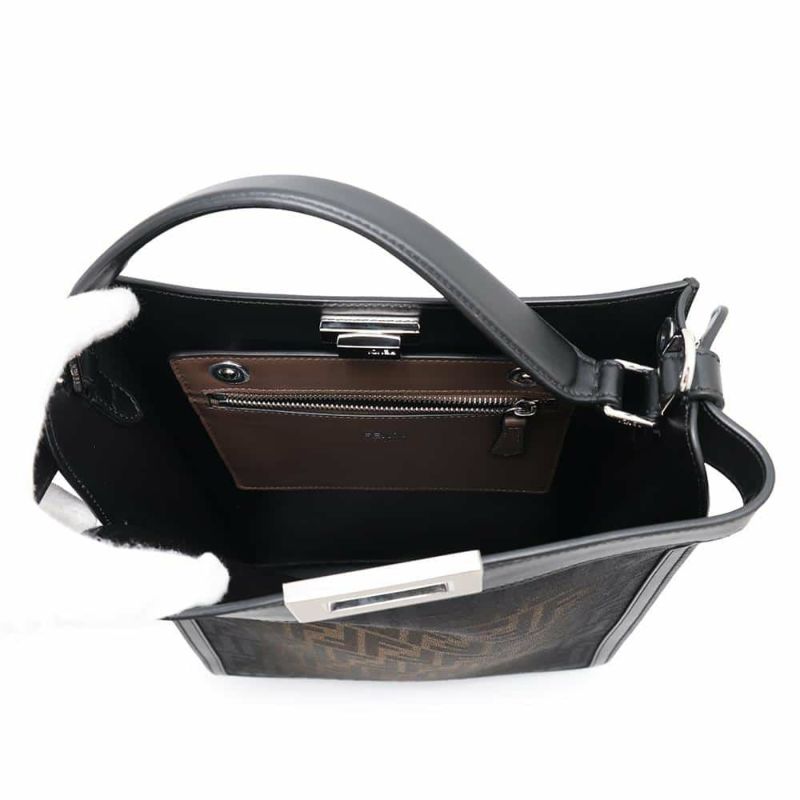フェンディ ハンドバッグ ピーカブー エックスライト スモール 7VA611 FENDI 黒 2wayバッグ