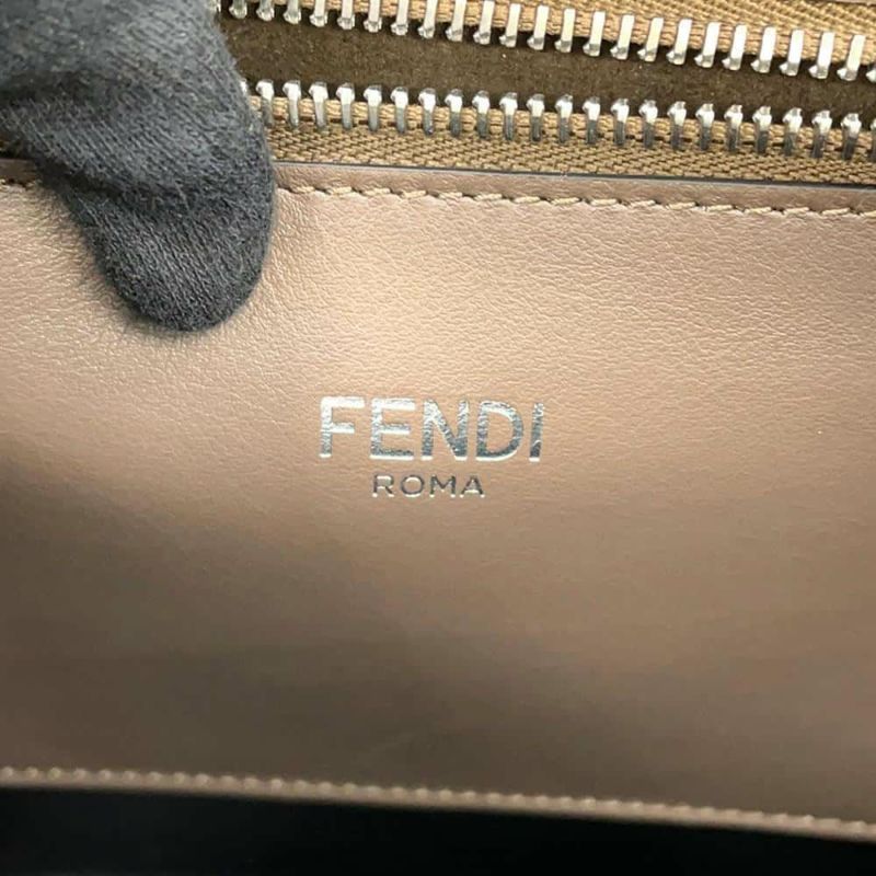 フェンディ ハンドバッグ ピーカブー エックスライト スモール 7VA611 FENDI 黒 2wayバッグ