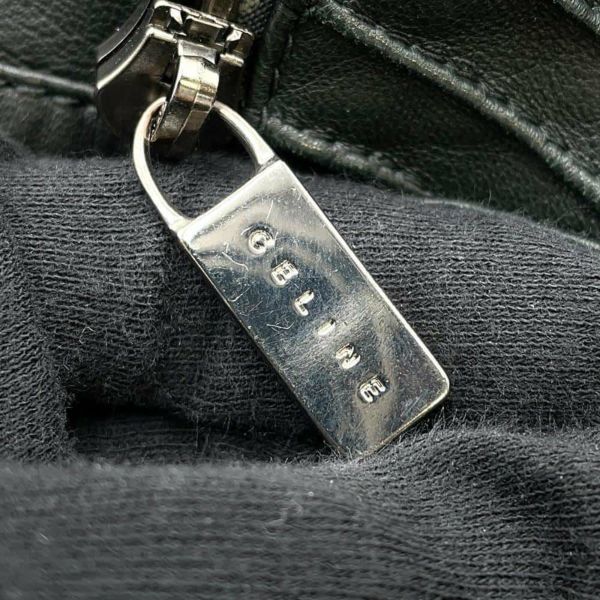セリーヌ アウター タッセルチャーム付き ライダースジャケット レディースサイズ40 CELINE