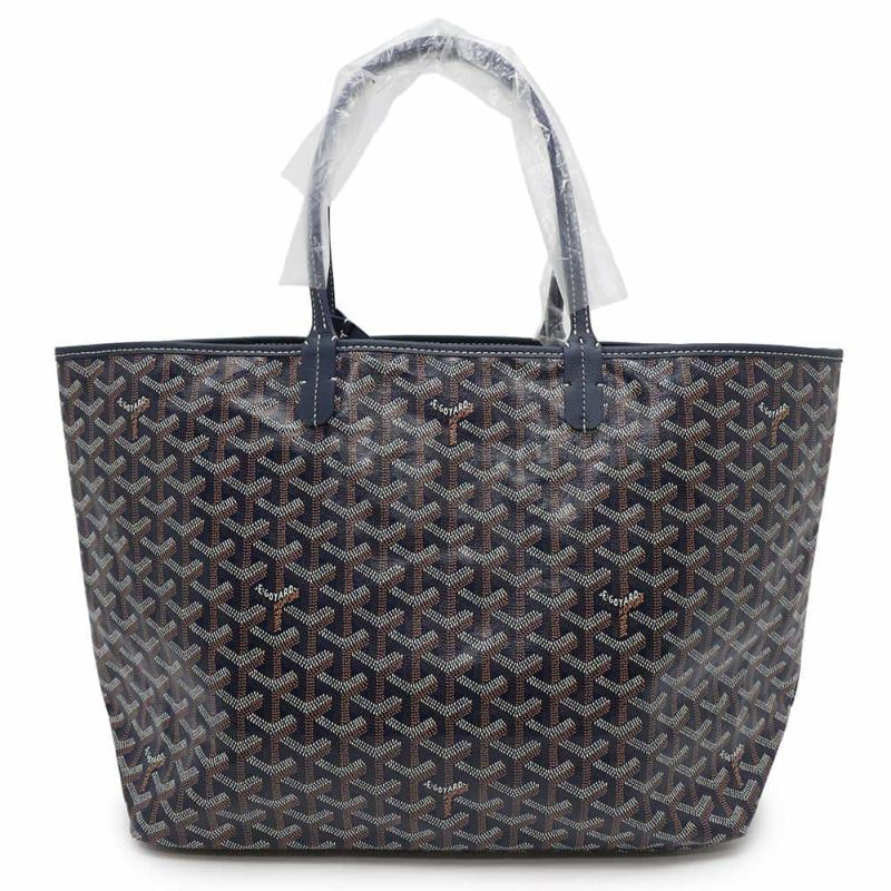 ゴヤール トートバッグ サンルイPM PVC/レザー STLOUIPMLTY12CL12P GOYARD ポーチ付き