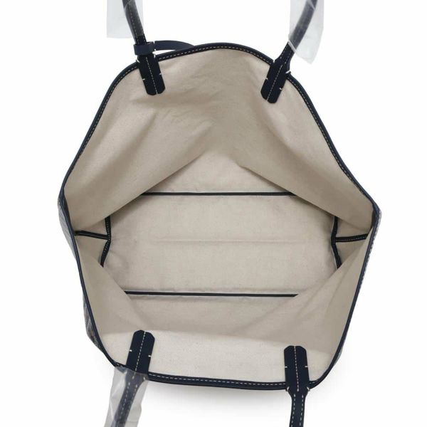 ゴヤール トートバッグ サンルイPM PVC/レザー STLOUIPMLTY12CL12P GOYARD ポーチ付き