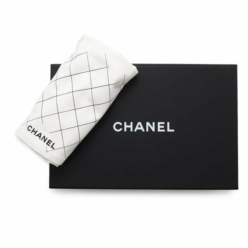 シャネル チェーンショルダーバッグ マトラッセ25 ココマーク キャビアスキン ダブルチェーン A01112 CHANEL 黒