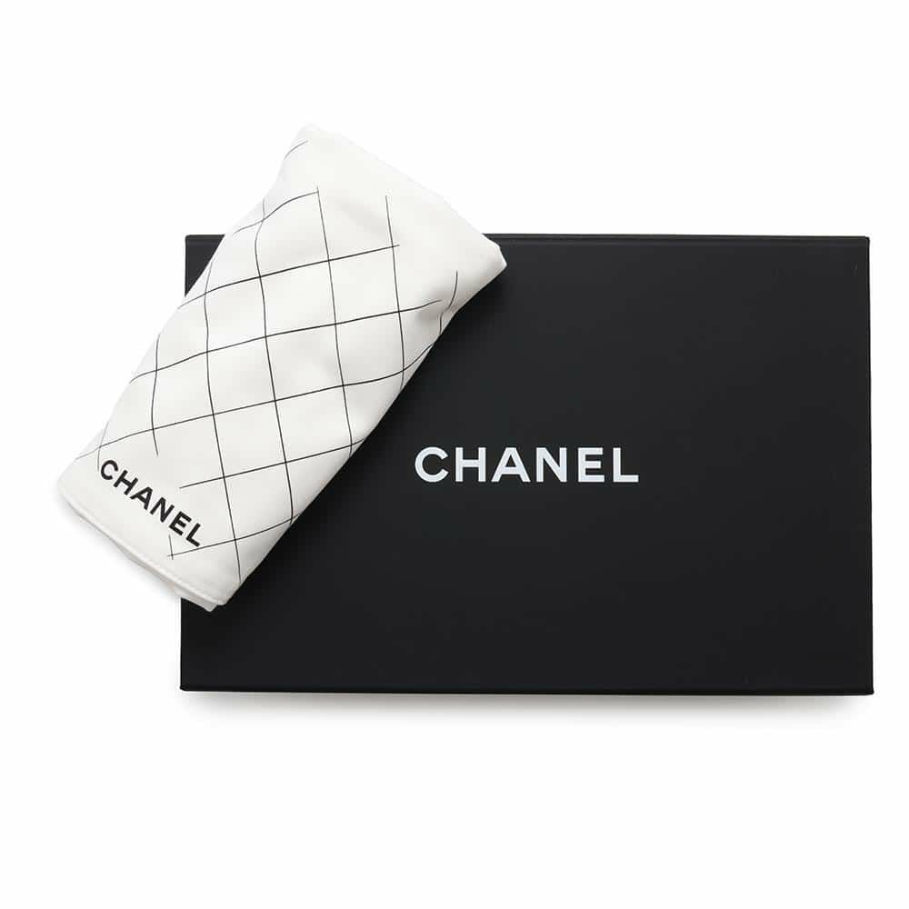 シャネル チェーンショルダーバッグ マトラッセ25 ココマーク キャビアスキン ダブルチェーン A01112 CHANEL 黒