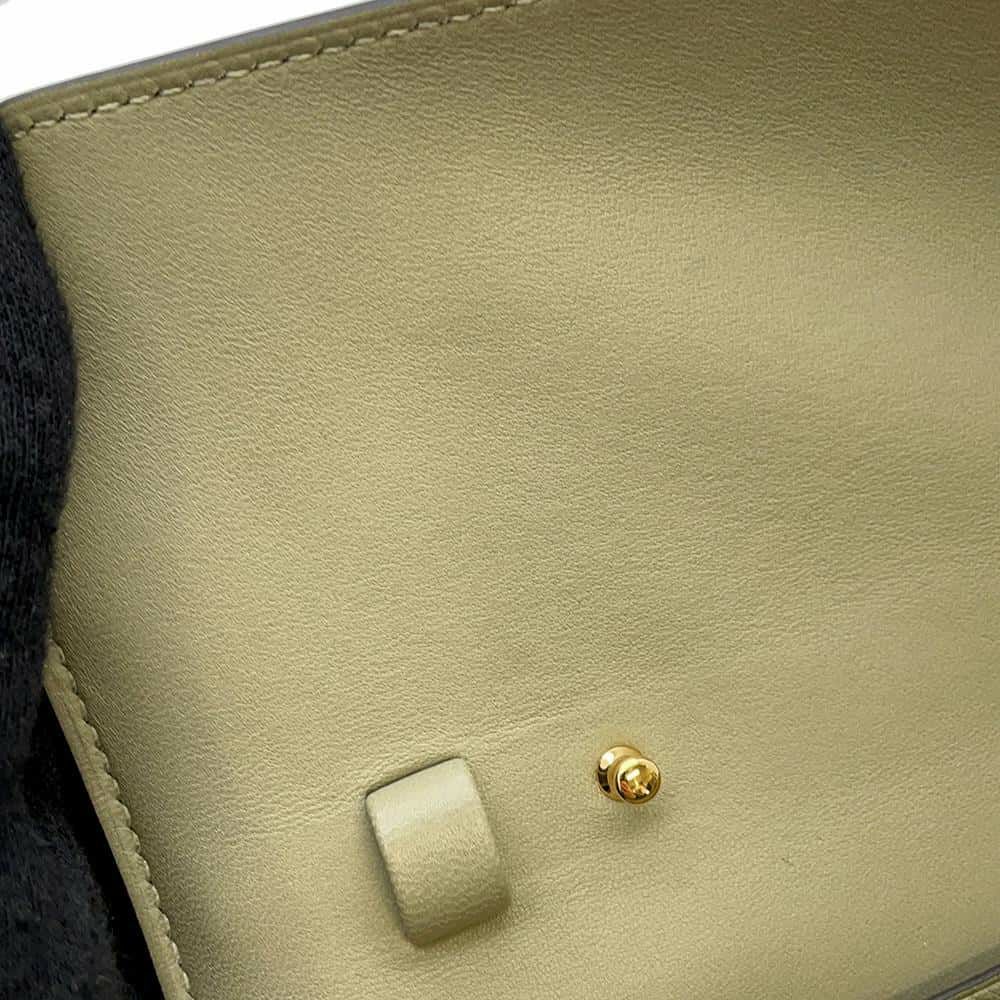 エルメス 長財布 コンスタンス トゥーゴー ロング セージ/ゴールド金具 オーストリッチ U刻印 財布