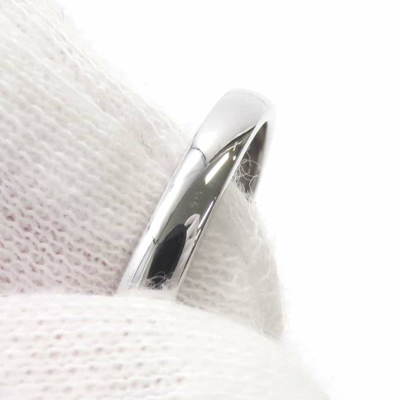 ヴァンクリーフ&アーペル リング ヴィンテージ アルハンブラ リング マザーオブパール ダイヤ 1P 0.05ct K18WG サイズ49 VCARF48900