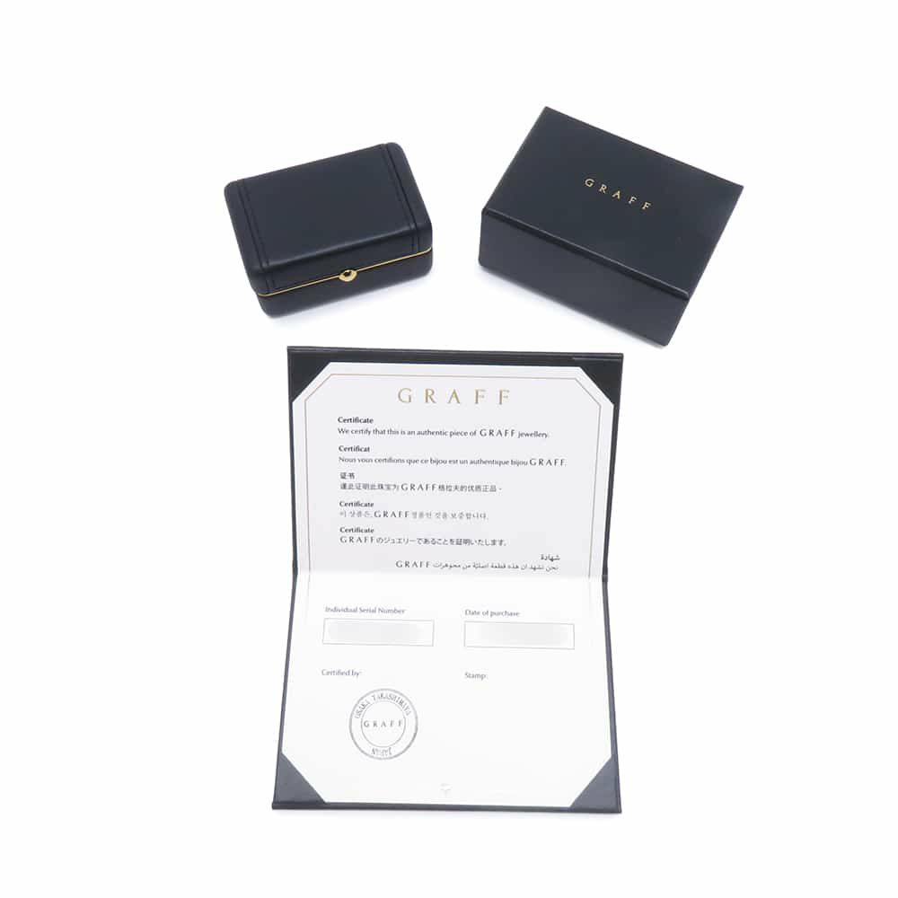 グラフ ピアス パヴェ バタフライ ダイヤモンド プティ スタッド イヤリング ダイヤ 計0.08ct K18WGホワイトゴールド RGE1563
