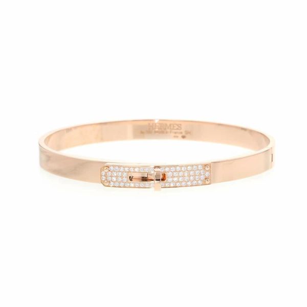 エルメス ブレスレット ケリー ブレスレット PM ダイヤモンド 61P 0.36ct K18PGピンクゴールド サイズSH HERMES バングル ジュエリー