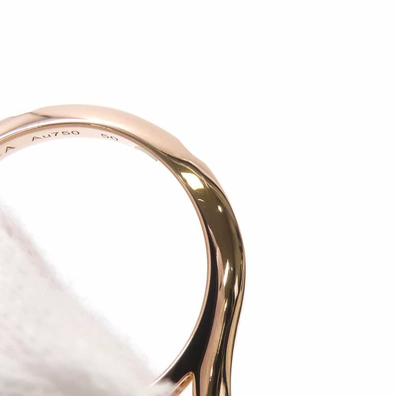 ヴァンクリーフ&アーペル リング ドゥ パピヨン アントレ レ ドア リング ダイヤ 36P 0.99ct マザーオブパール K18PG サイズ50 指輪