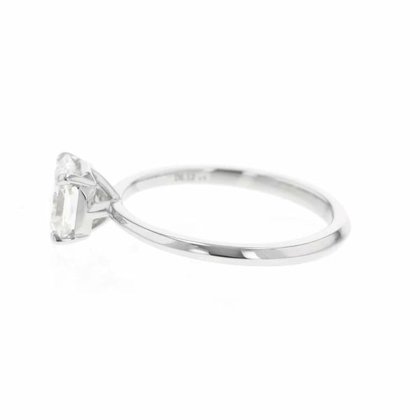 ティファニー リング トゥルー エンゲージメント リング ダイヤモンド 1.12ct Pt950プラチナ リングサイズ約12号 指輪 ジュエリー