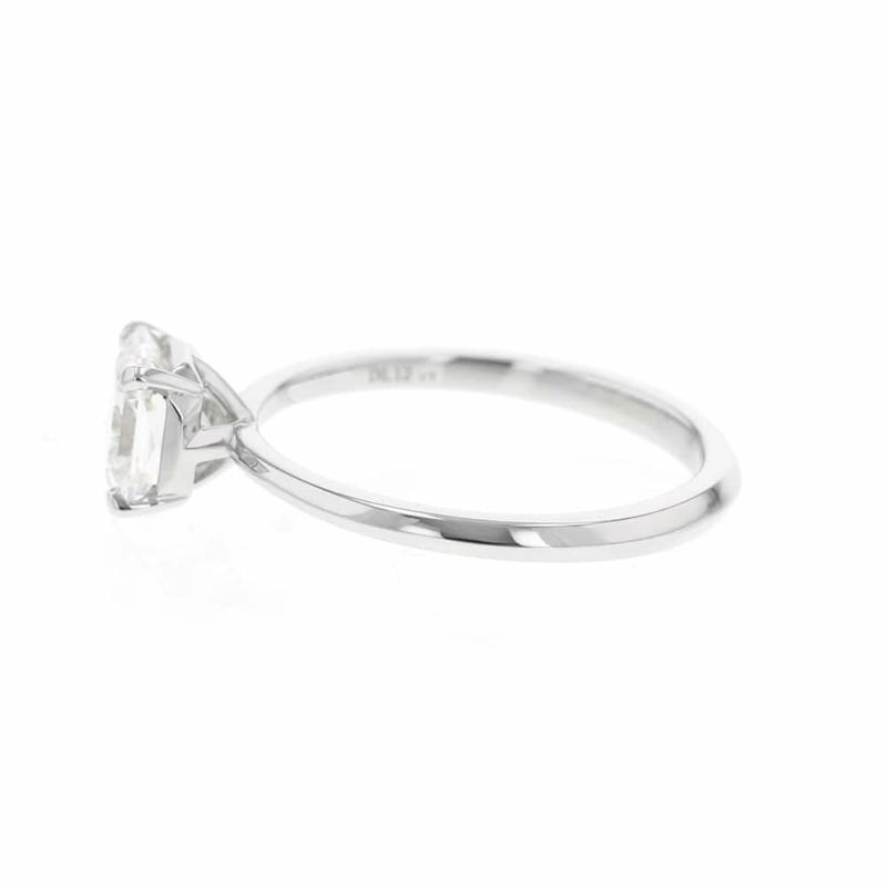 ティファニー リング トゥルー エンゲージメント リング ダイヤモンド 1.12ct Pt950プラチナ リングサイズ約12号 指輪 ジュエリー