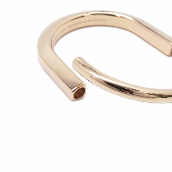 ティファニー ブレスレット ティファニー ロック バングル スモール K18PGピンクゴールド 70185482 Tiffany&Co. ジュエリー