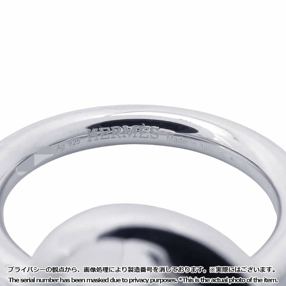 エルメス リング エシャペ SV925シルバー リングサイズ55 HERMES ジュエリー 指輪 Echapee