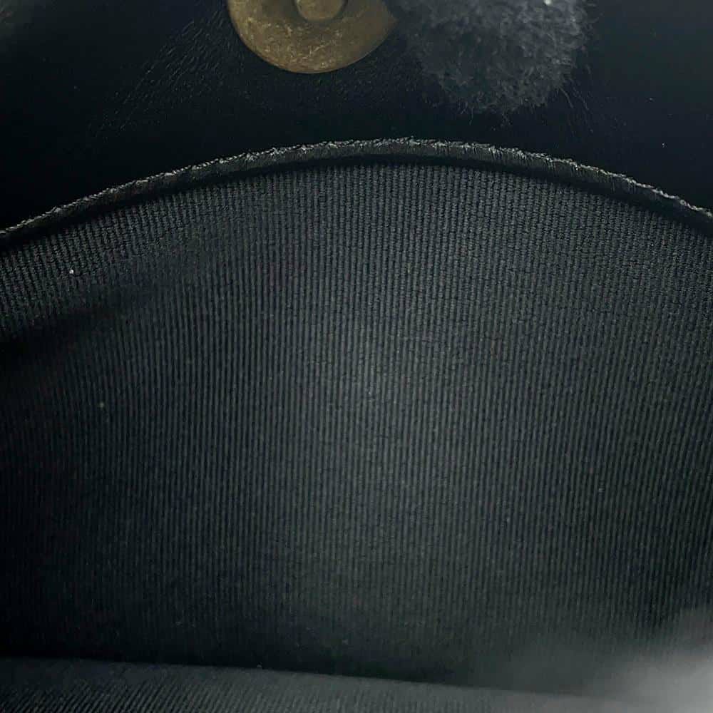 シャネル チェーンショルダーバッグ マトラッセ ココマーク ホーボーバッグ ツイード AS4322 CHANEL 2way 黒 白