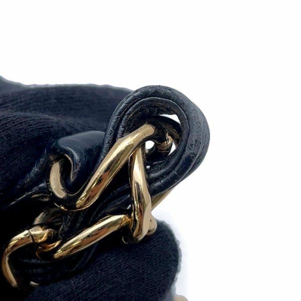 シャネル ショルダーバッグ ココマーク マトラッセ キャビアスキン A22476 CHANEL ワンショルダー セミショルダー 黒