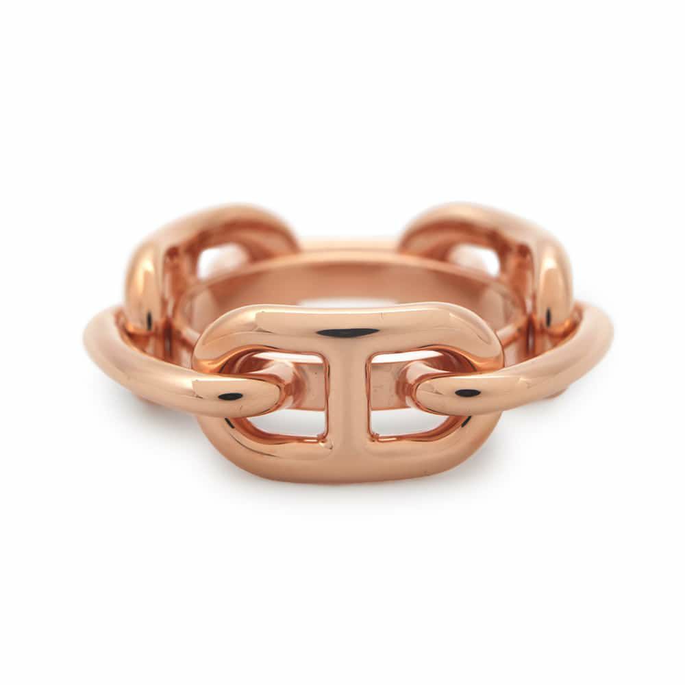 エルメス スカーフリング 90 レガート シェーヌダンクル カレ用 メタル HERMES アクセサリー
