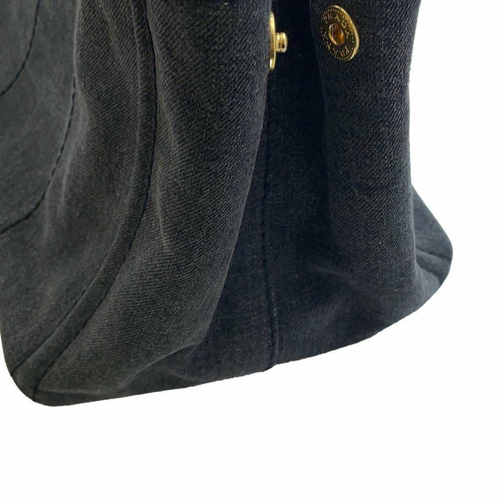 プラダ トートバッグ カナパ CANAPA ミディアム デニム 1BG642 PRADA BAG ハンド ショルダーバッグ