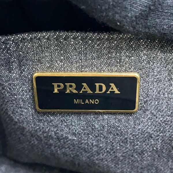 プラダ トートバッグ カナパ CANAPA ミディアム デニム 1BG642 PRADA BAG ハンド ショルダーバッグ