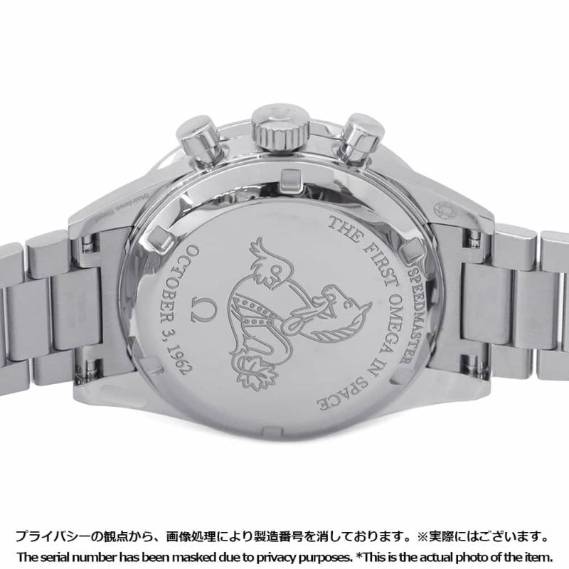 オメガ スピードマスター ファースト オメガ イン スペース 310.30.40.50.06.001 OMEGA 腕時計 黒文字盤