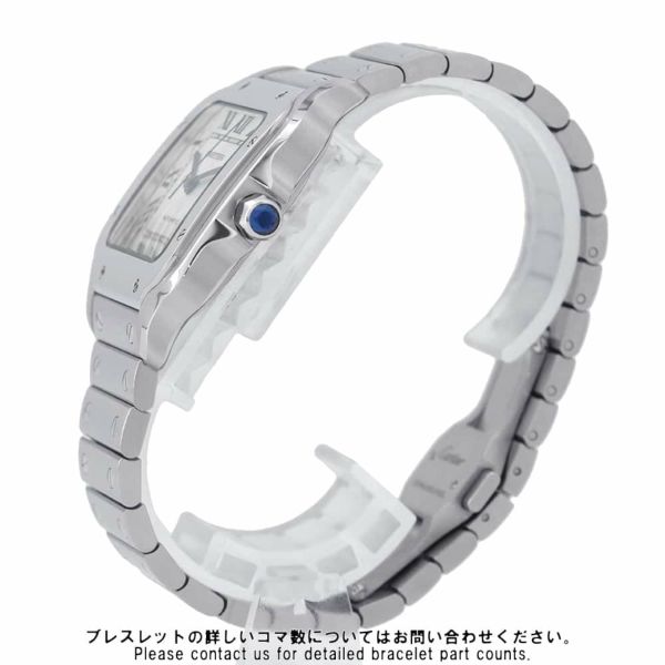 カルティエ サントス ドゥ カルティエ MM WSSA0029 Cartier 腕時計 シルバー文字盤